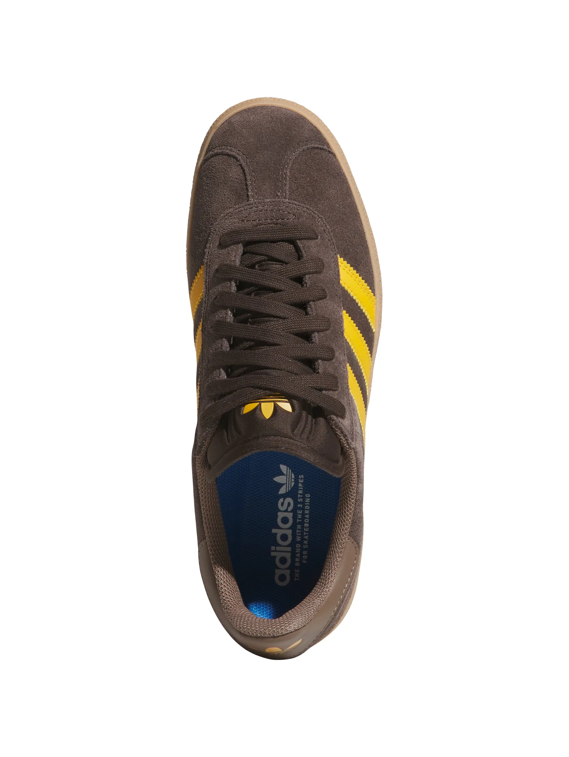 Adidas Gazelle ADV - Dark Brown / Preloved Yellow
