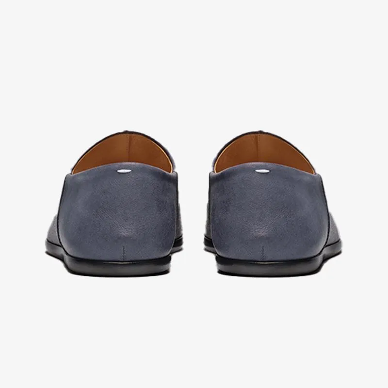 Avant-Garde Split-Toe Leather Shoes