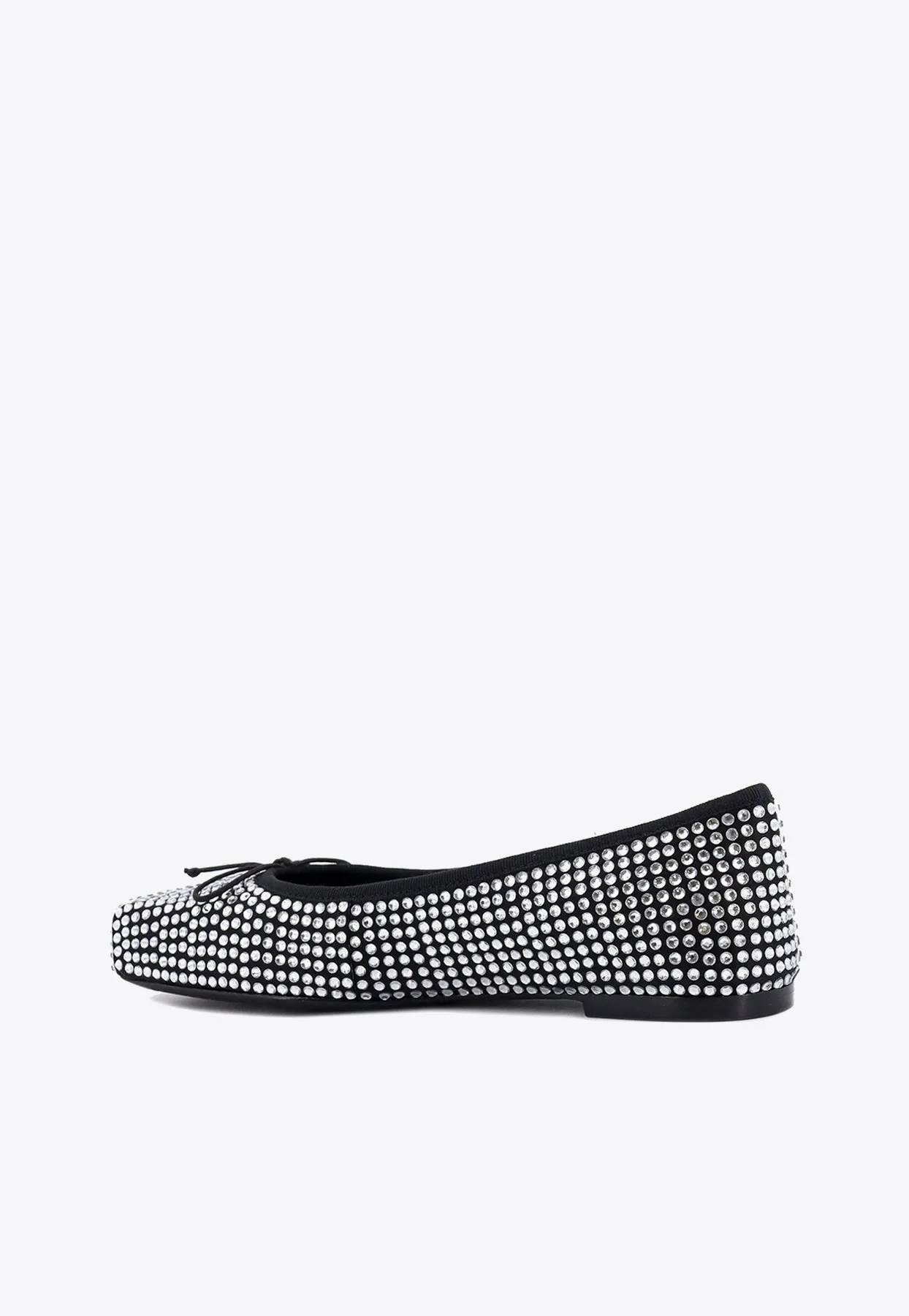 Billie Rhinestone Embellished Ballet Flats