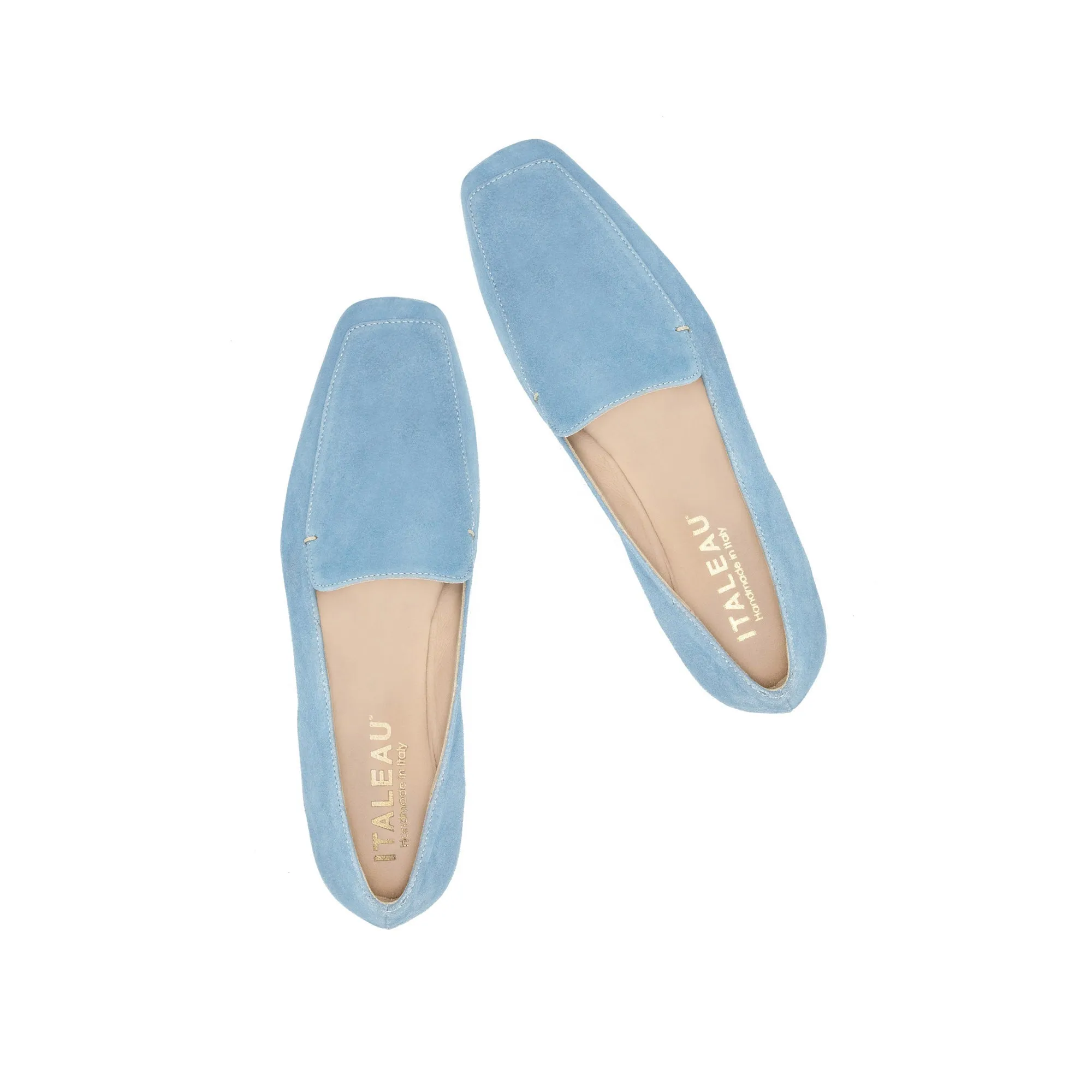 Christina Loafers Light Blue