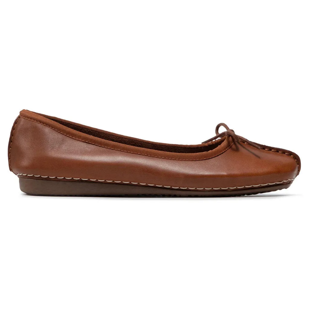 Clarks Freckle Ice Leather Women's Ballet Shoes