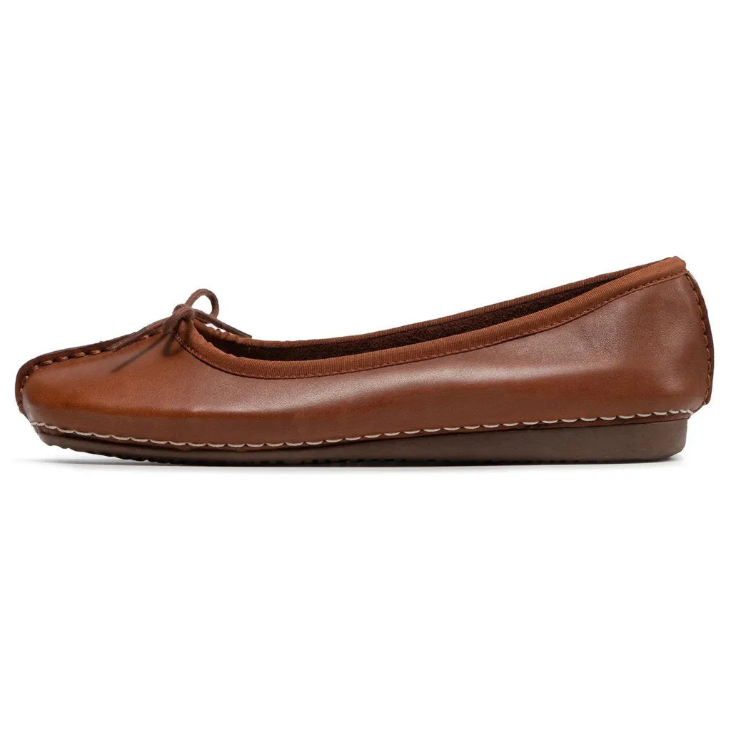 Clarks Freckle Ice Leather Women's Ballet Shoes