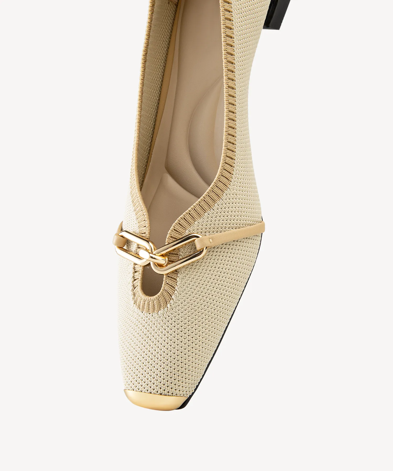 Elegant Square Toe Heeled Pumps