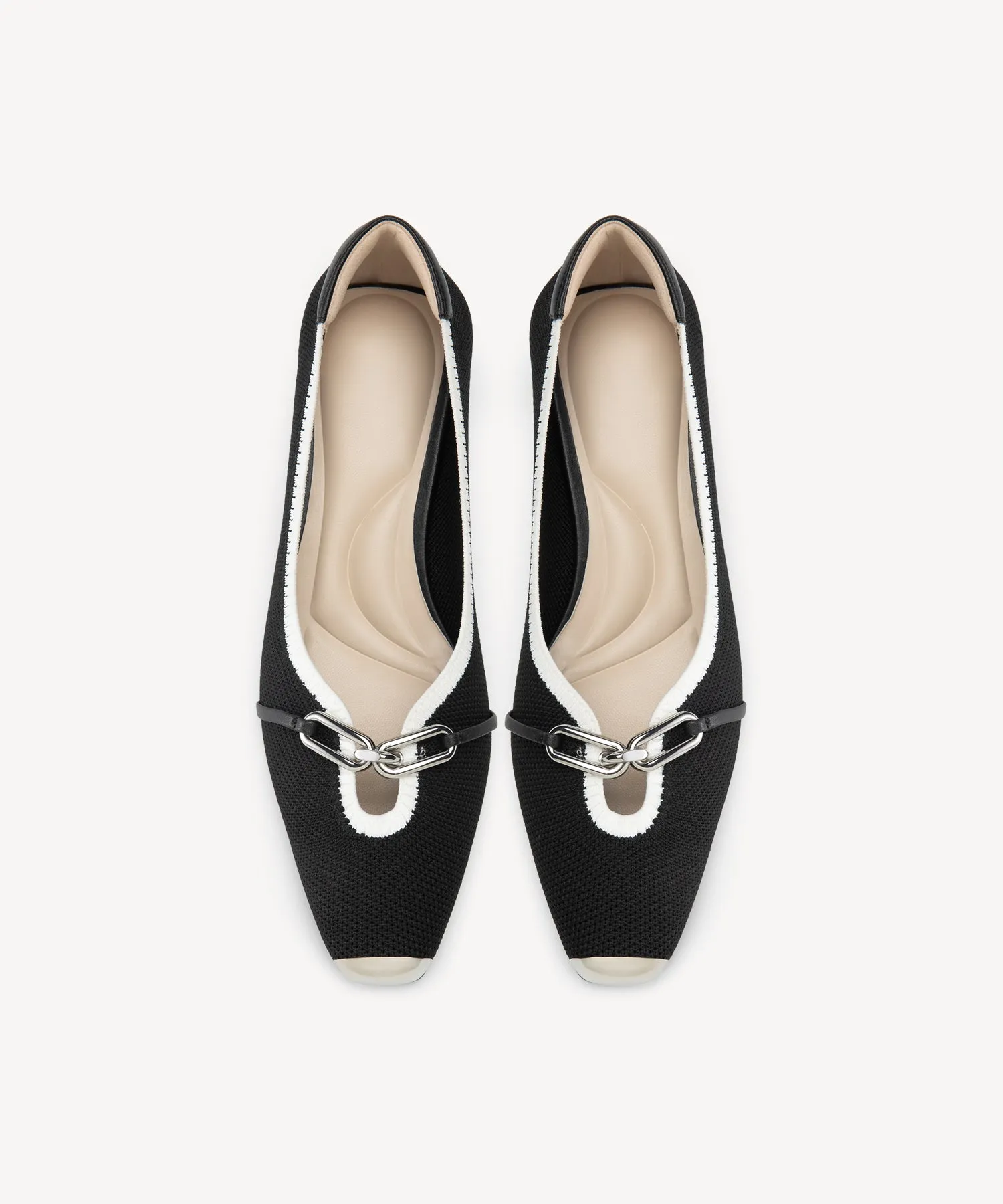 Elegant Square Toe Heeled Pumps
