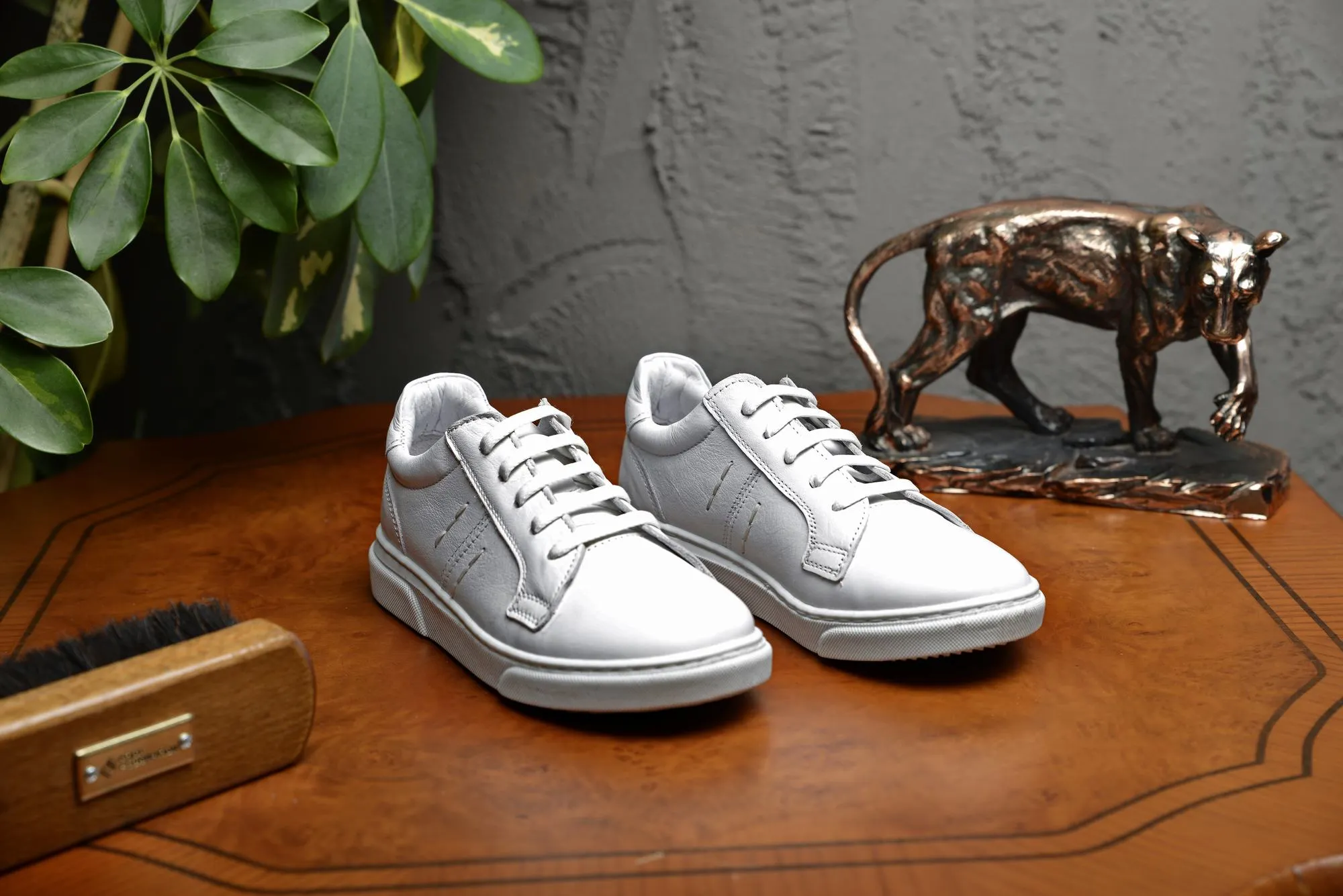 FOOT FEDERATION FAMILY DERBY KIDS' SNEAKER WHITE
