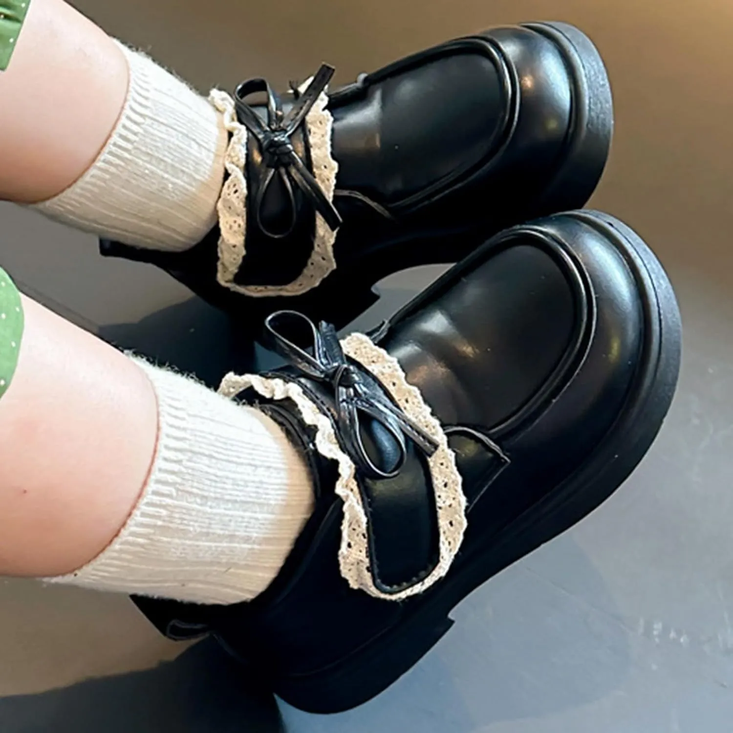 Girls Plush Liner Ankle Boots Toddler Leather Lace up Snow Boots Comfortable Warm Walking Boots Outdoor