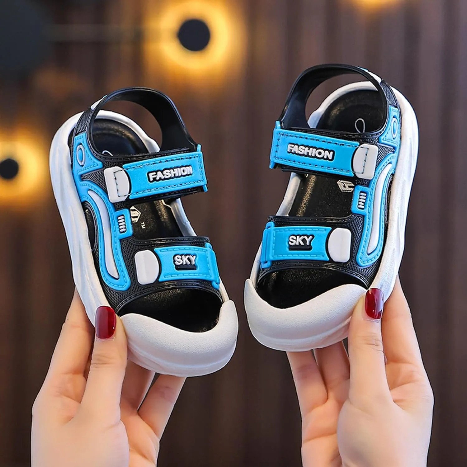 Girls Sandals Party Shoes Boys Sandals For Middle And Large Children Soft Bottom Non Slip Little Boy Beach Shoes Children's Trendy Boys