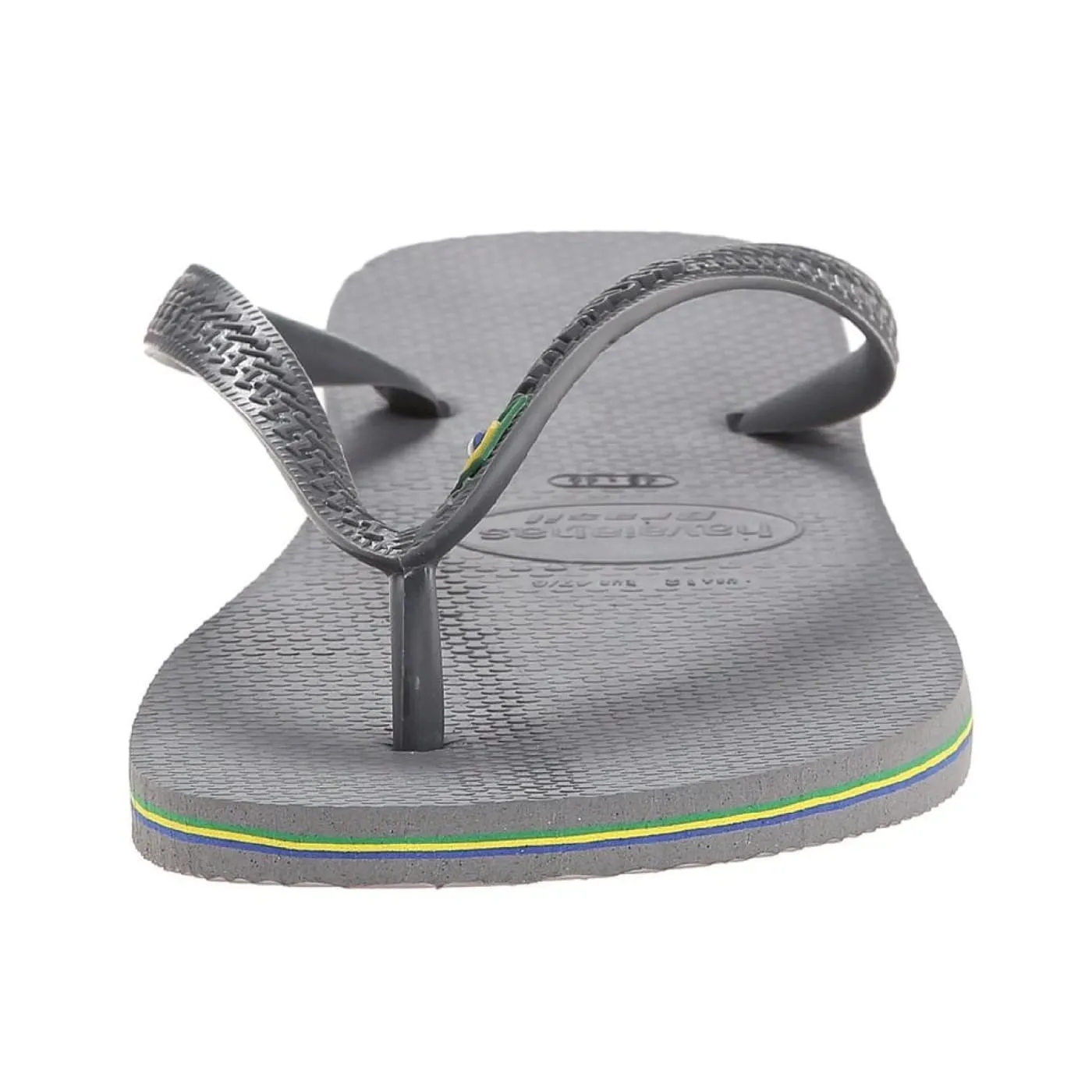 Havaianas Brasil Grey Womens New Summer Beach Flip Flops