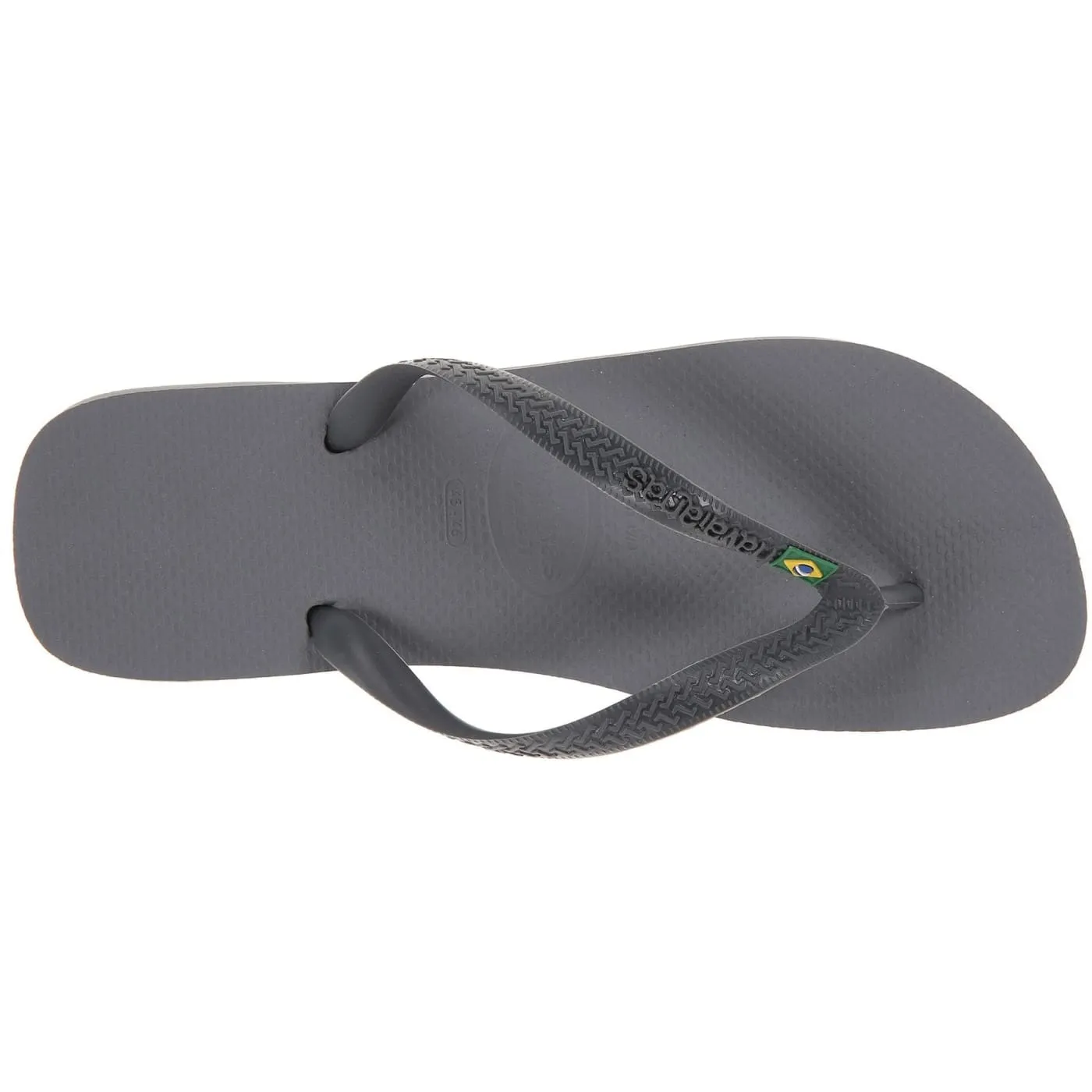 Havaianas Brasil Grey Womens New Summer Beach Flip Flops