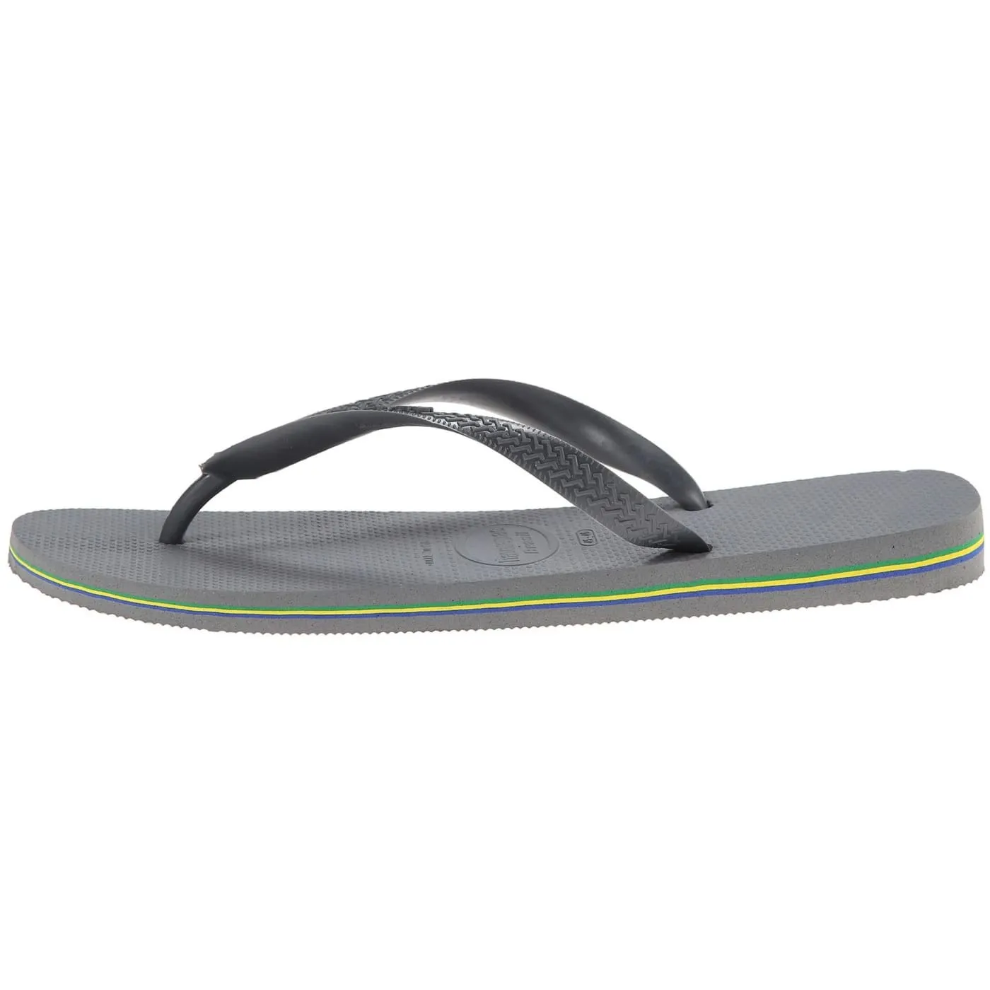 Havaianas Brasil Grey Womens New Summer Beach Flip Flops