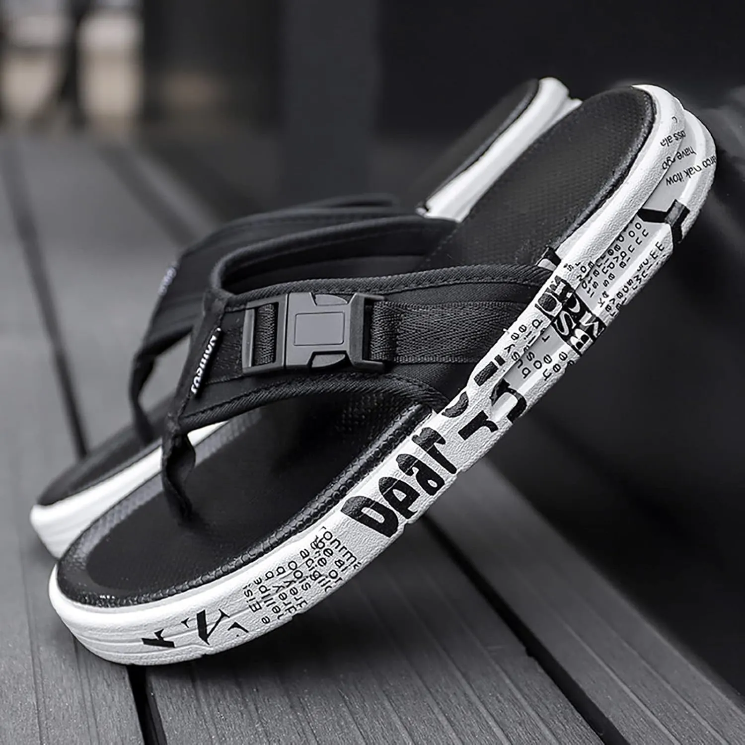 Men's Summer New Indoor and Outdoor Beach Korean Fashion EVA Flip Flop Slipper Men