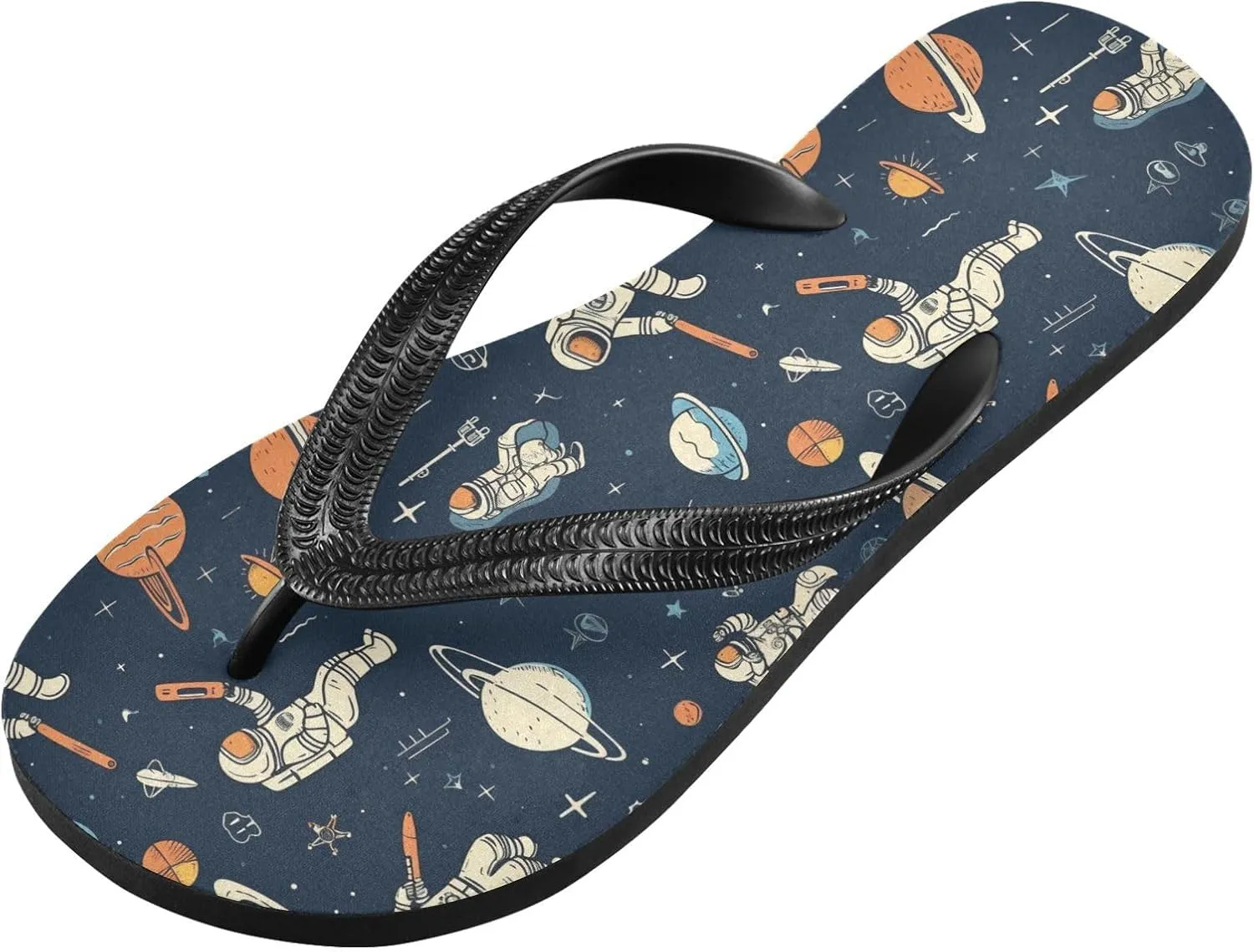 MNSRUU Flip Flops for Women Men Neon Funny Cartoon Hearts Flip Flops Womens Slides Men Sandals Shower Slippers Summer Non-Slip Flipflops for Swim Beach Bathroom, XS