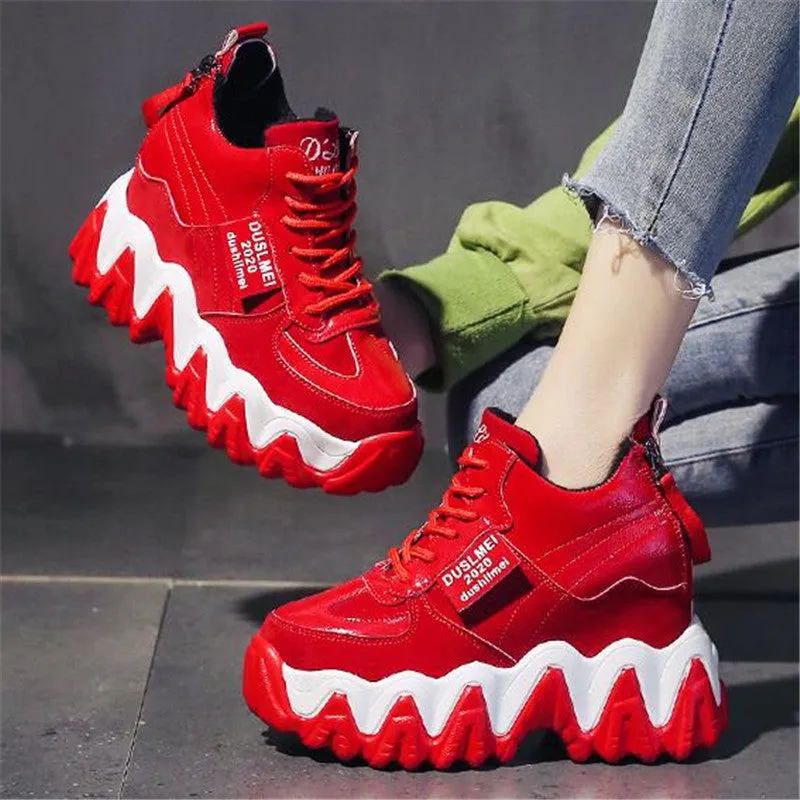 Party Sneakers women's shoes Height increase | Brodtica.com