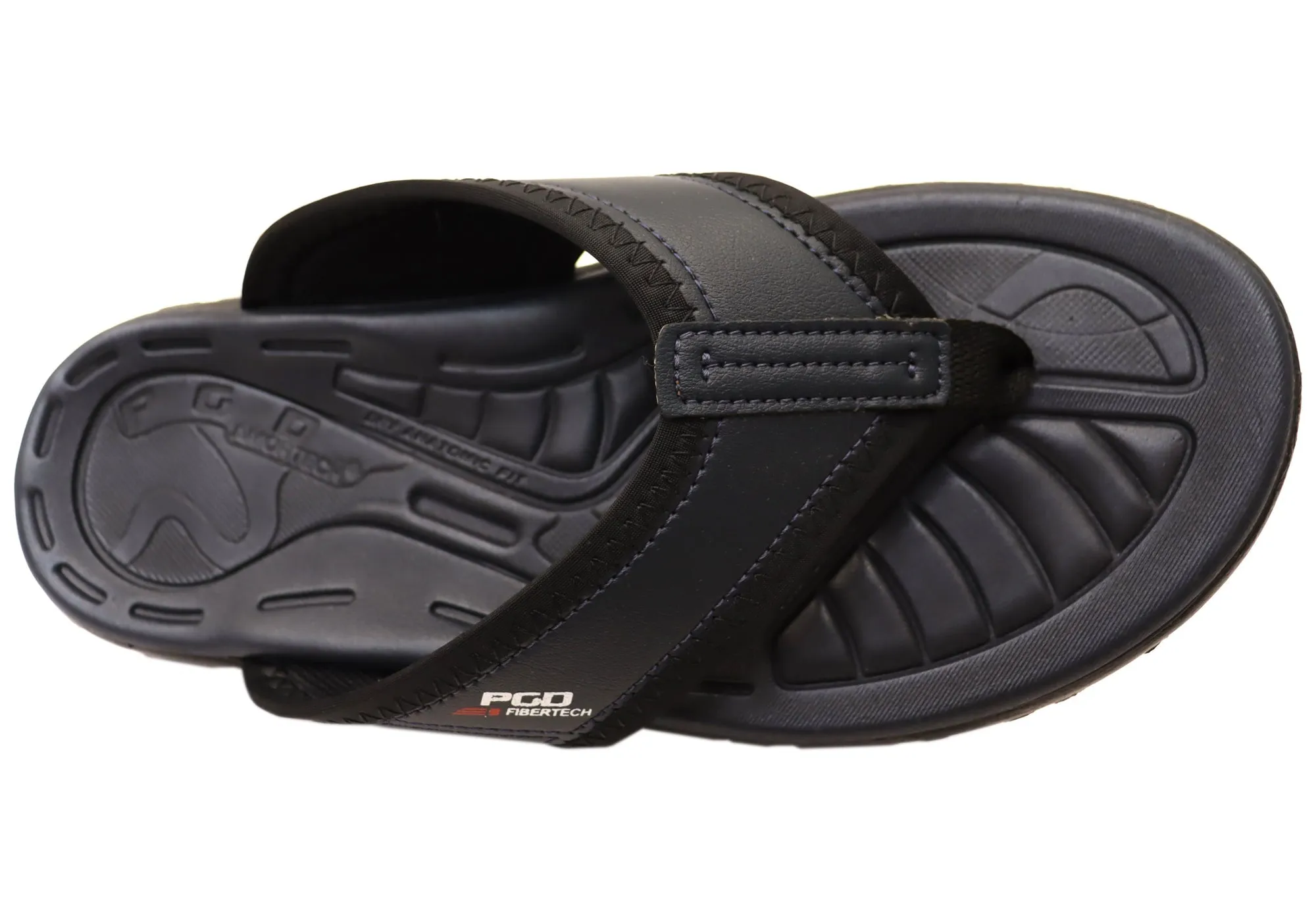Pegada Blake Mens Comfortable Thongs Sandals Made In Brazil