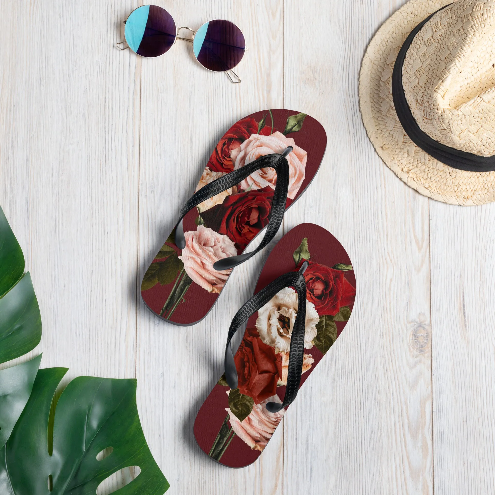 Roses Flip-Flops