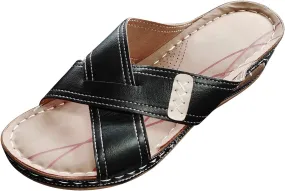 SBGMoSJ Slippers for Women Plantar Fasciitis Orthopedic Wedges for Women Comfortable Wedges for Women Soft High Heel Sandals for Women Comfortable Womens Flip Flops Gold Sandals Women