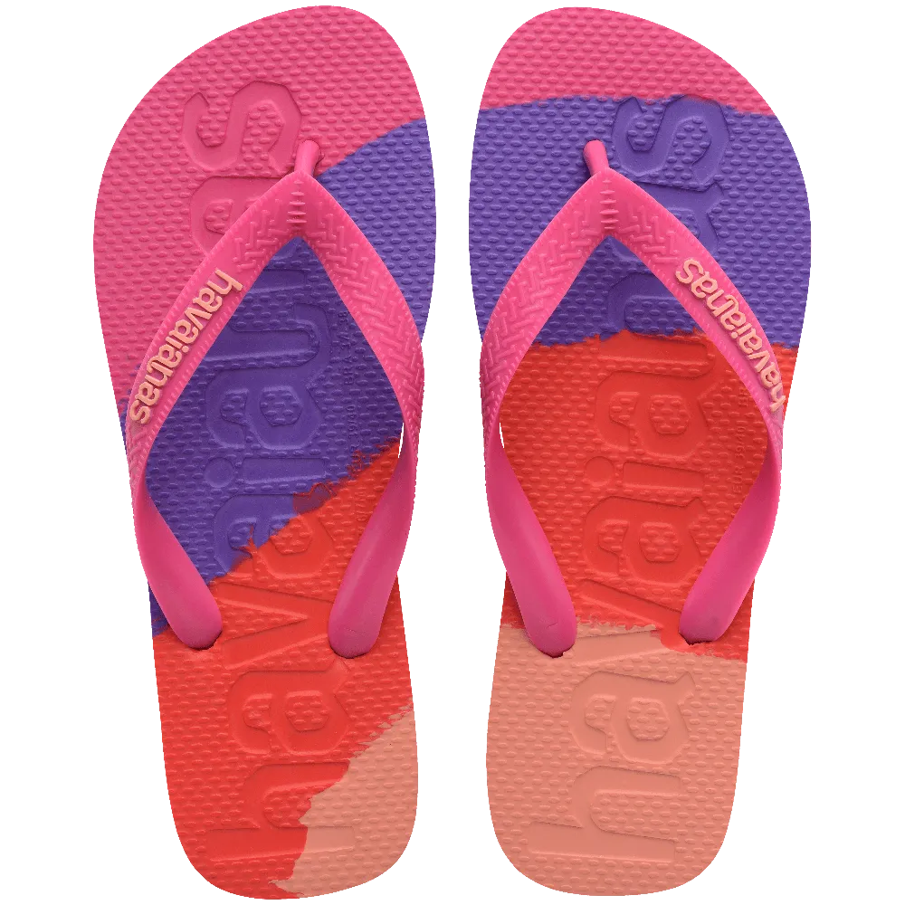 Top Logomania Colors II Flip Flops
