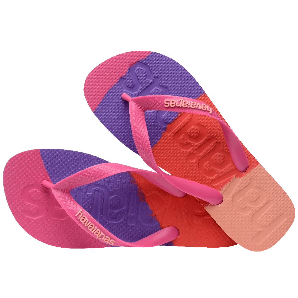 Top Logomania Colors II Flip Flops
