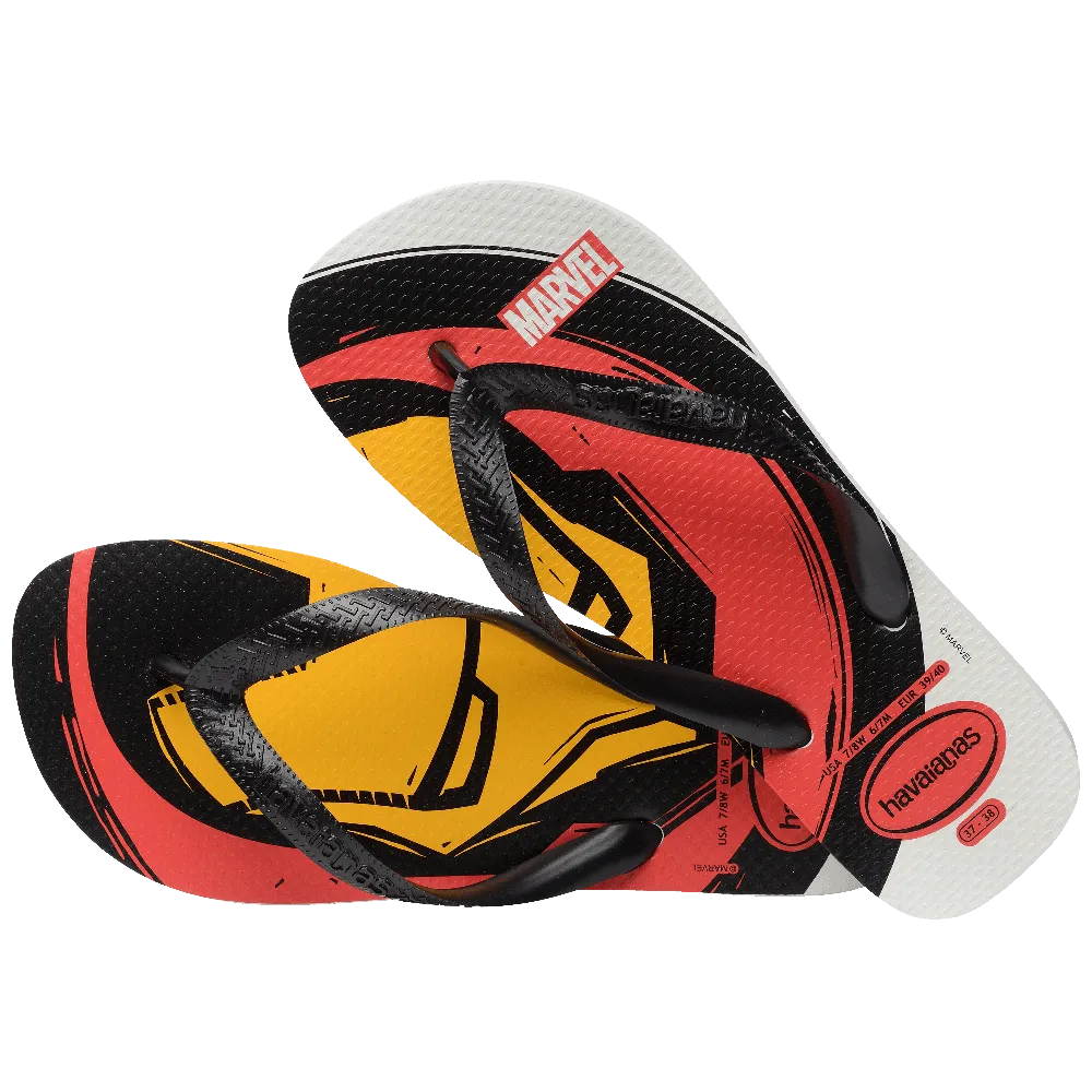 Top Marvel Logomania Flip Flops