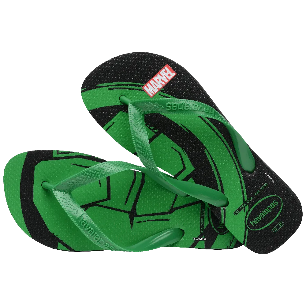Top Marvel Logomania Flip Flops