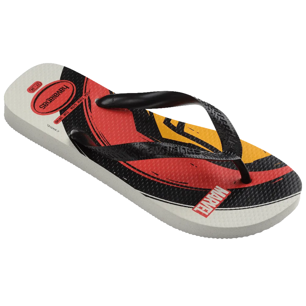 Top Marvel Logomania Flip Flops
