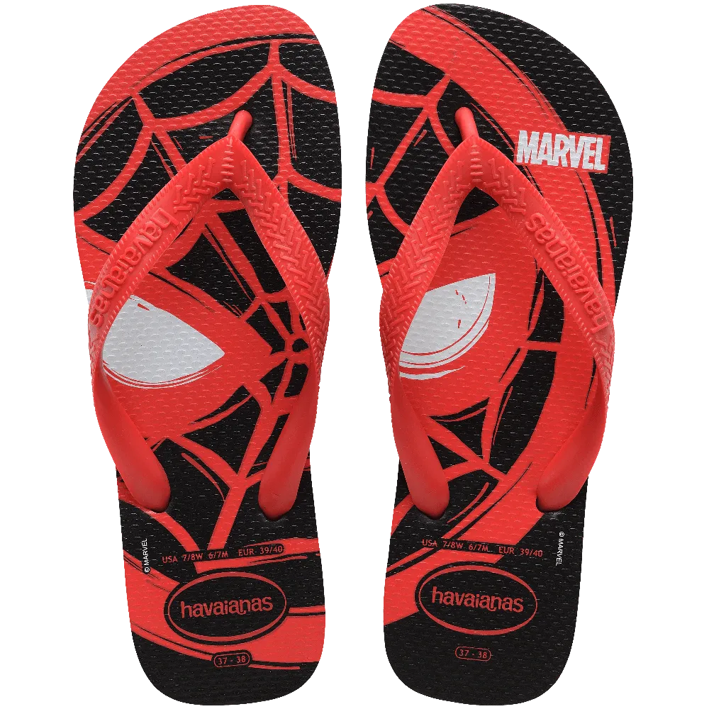 Top Marvel Logomania Flip Flops