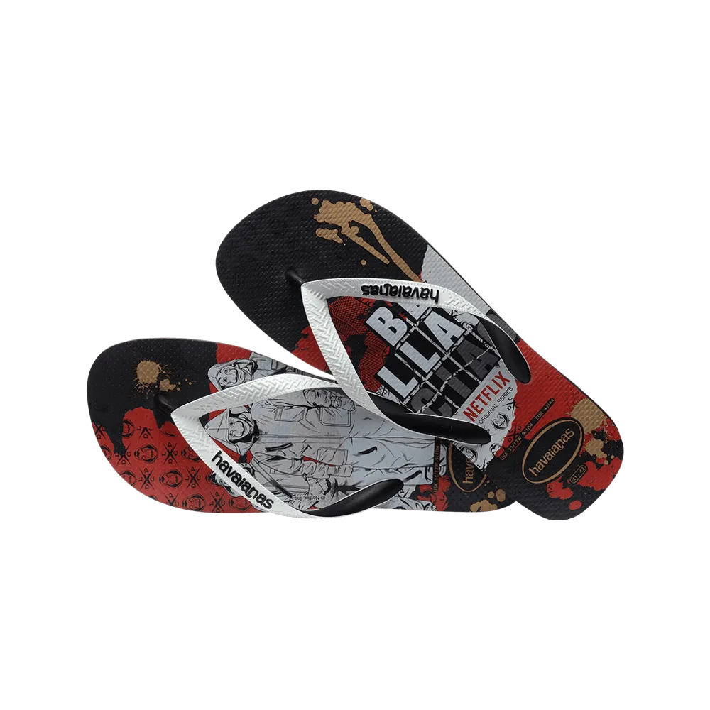 Top Netflix La Casa De Papel Flip Flops