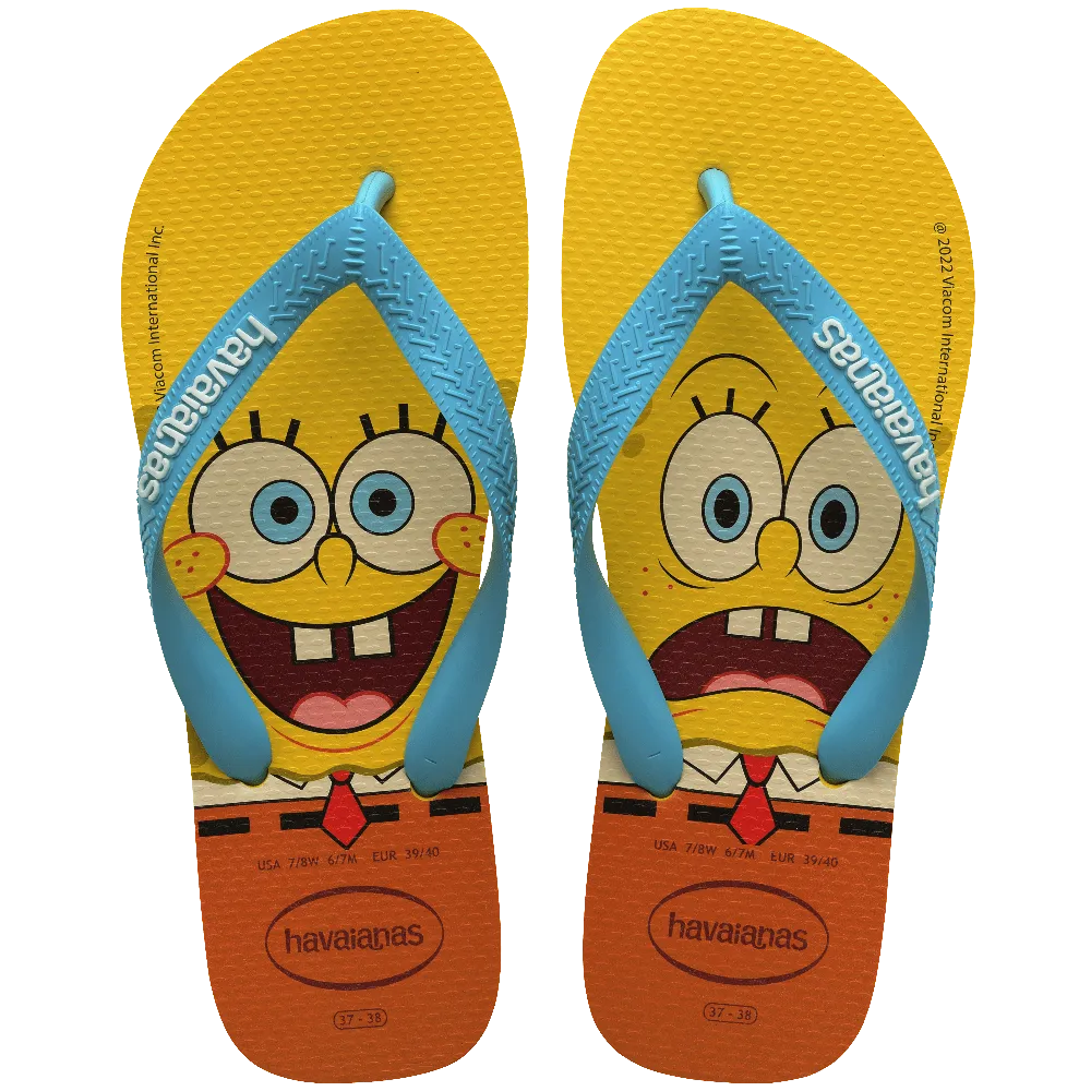 Top SpongeBob Flip Flops