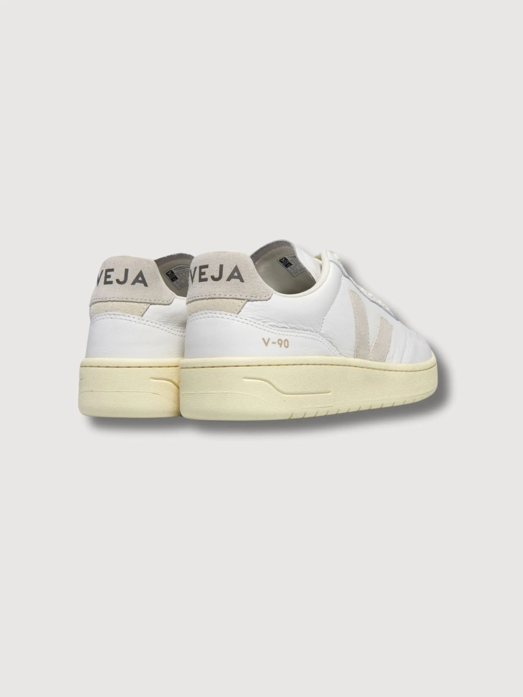 V-90 White Natural Woman Sneakers | Veja