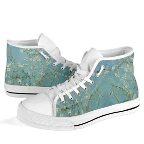 Vintage Van Gogh Almond Blossom Women's High Top Sneakers