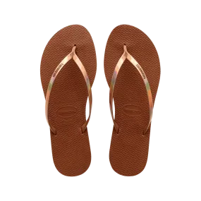 You Metallic Sandals