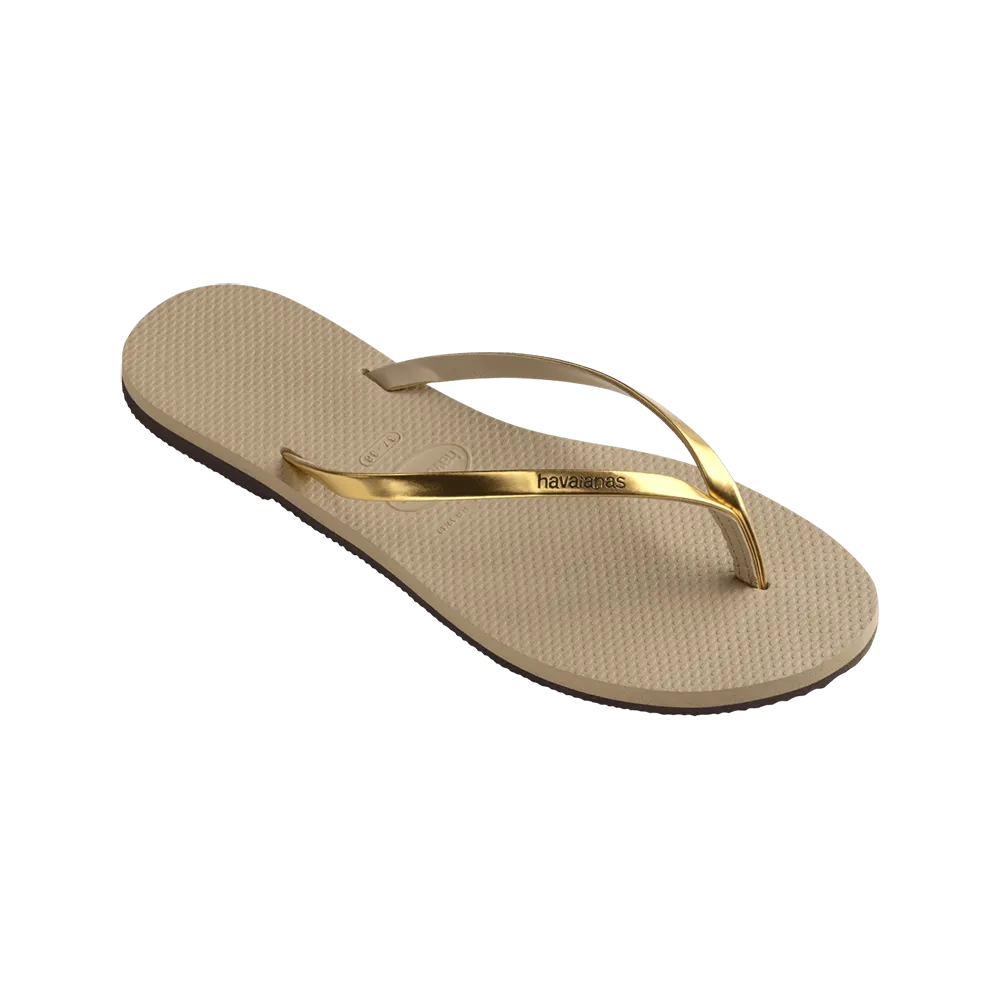 You Metallic Sandals
