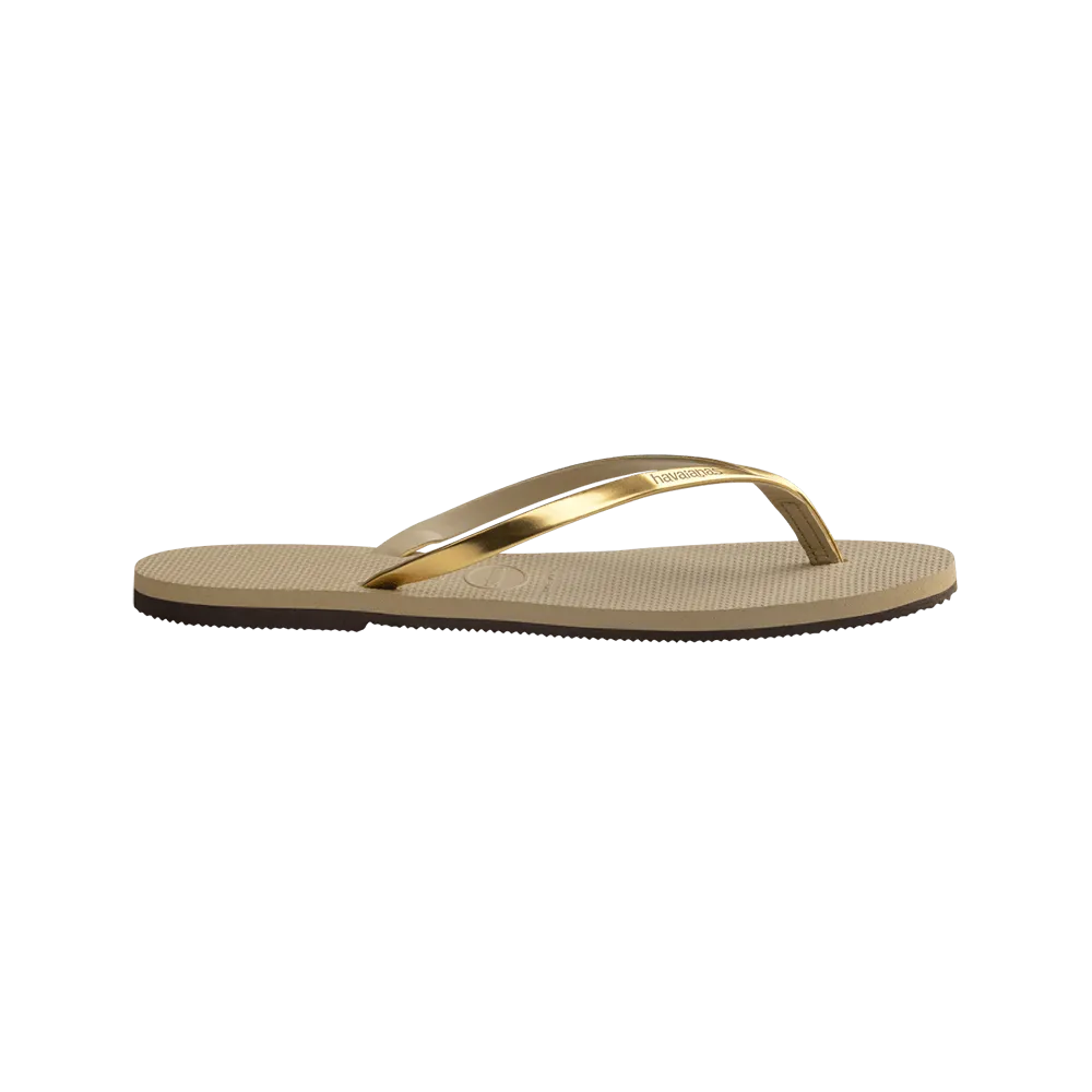 You Metallic Sandals