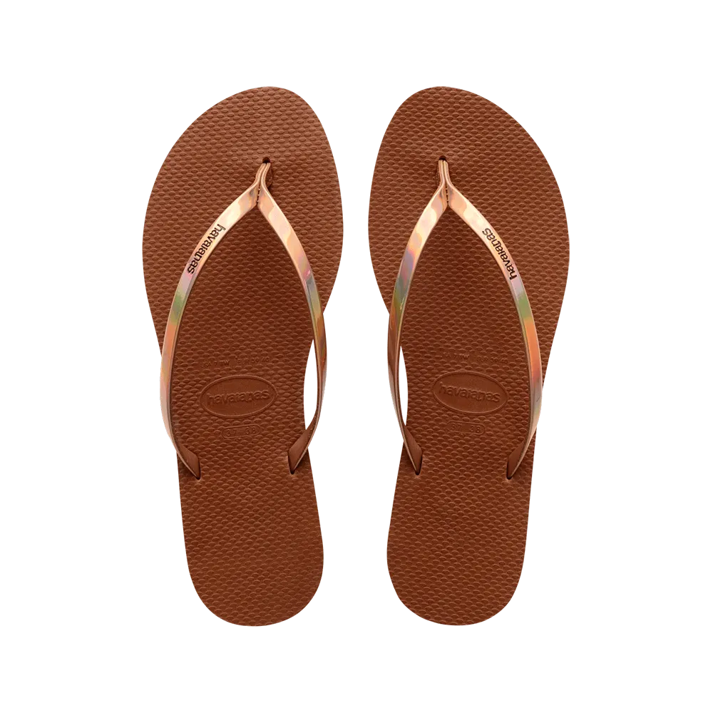 You Metallic Sandals